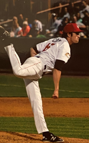 Photo of former BW Yellow Jacket pitcher Danny Cody